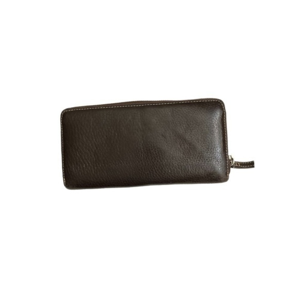 Coach brown zipper clutch wallet - Picture 2 of 12